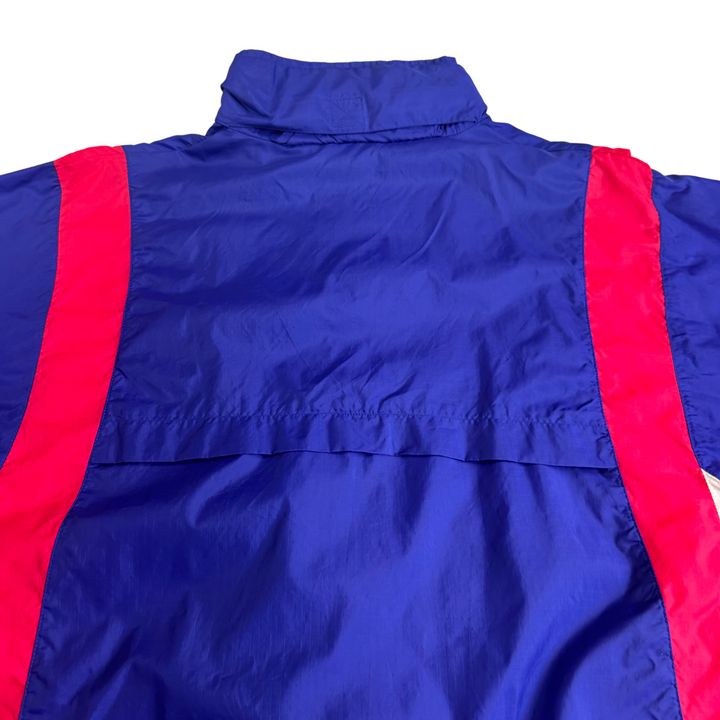 Vintage Nike 90's Full-Zip Track Jacket Blue Red
