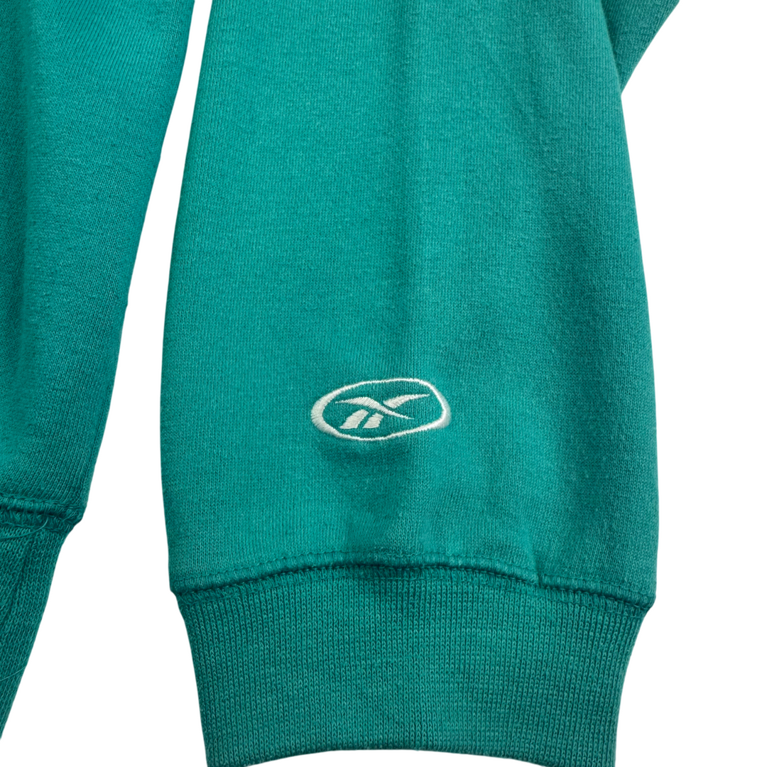Reebok Essentials Embroidered Sweatshirt Teal