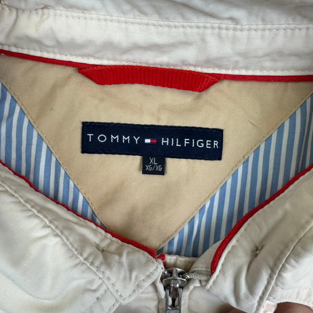 Tommy Hilfiger Full-Zip Harrington Jacket Beige