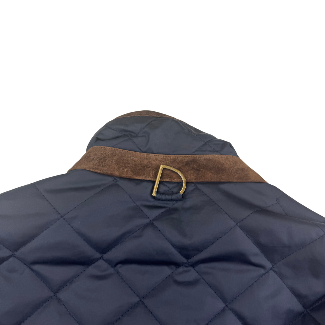 Vintage Polo Ralph Lauren Reversible Quilted Jacket Navy Red