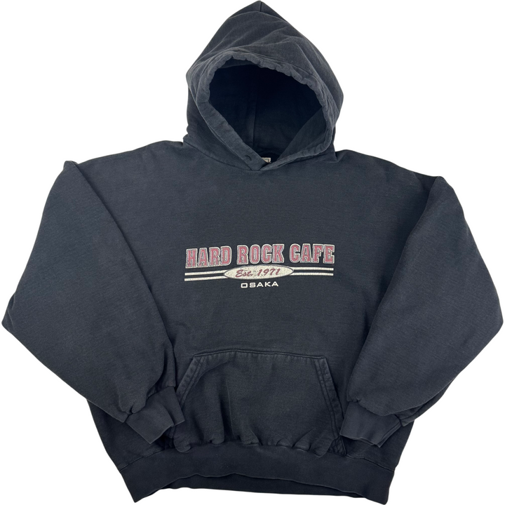 Hard Rock Cafe 90's Osaka Pullover Hoodie Black