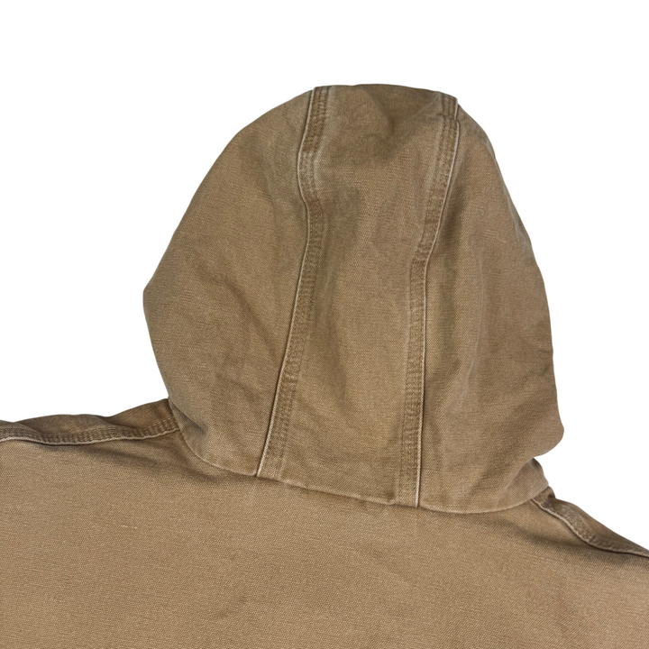Carhartt Active Full-Zip Workwear Hooded Jacket Brown J28 CML