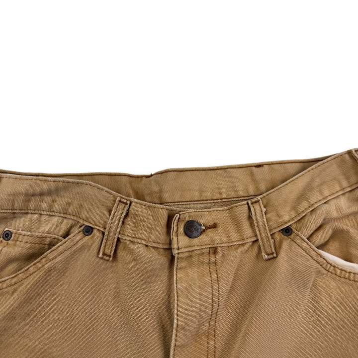 Dickies Carpenter Workwear Trousers Brown