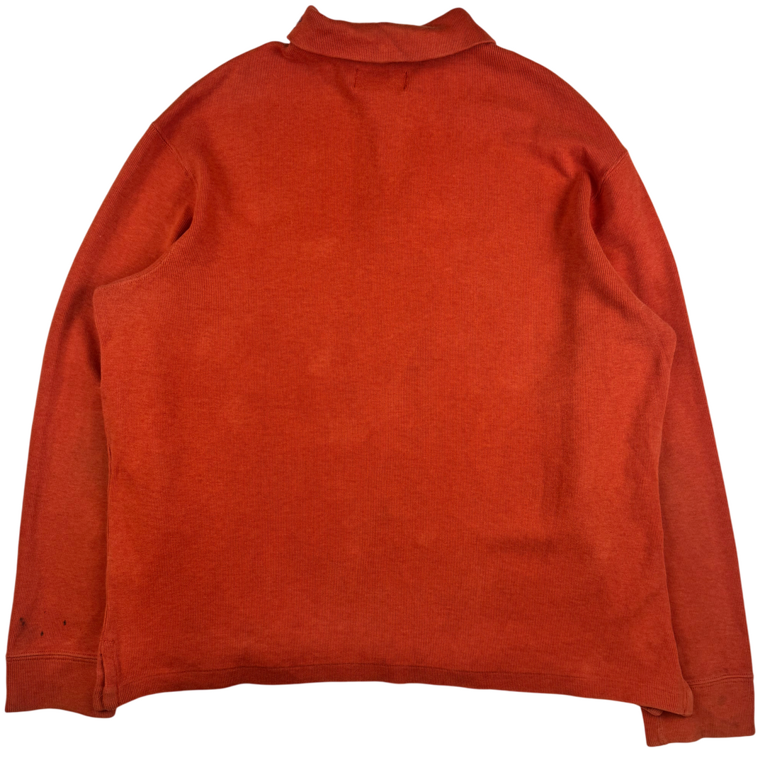 Polo Ralph Lauren Quarter-Zip Sweatshirt Orange
