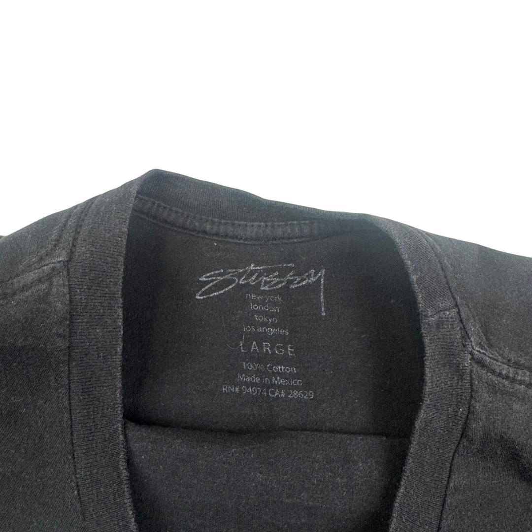 Stussy Graphic Long Sleeve T-shirt Black