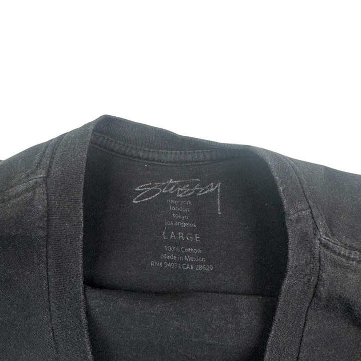 Stussy Graphic Long Sleeve T-shirt Black