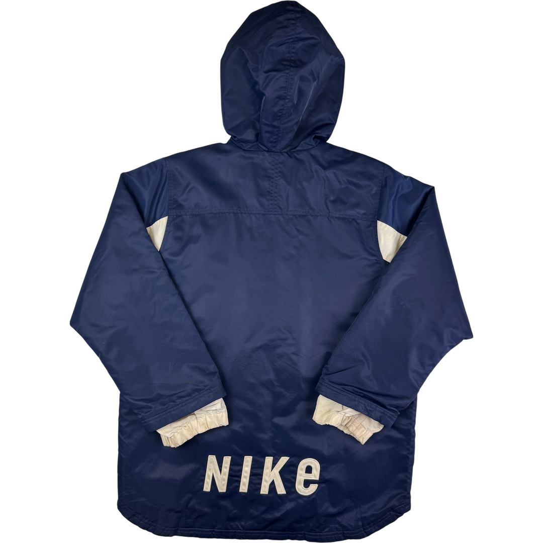Nike 90s Full-Zip Hooded Jacket navy