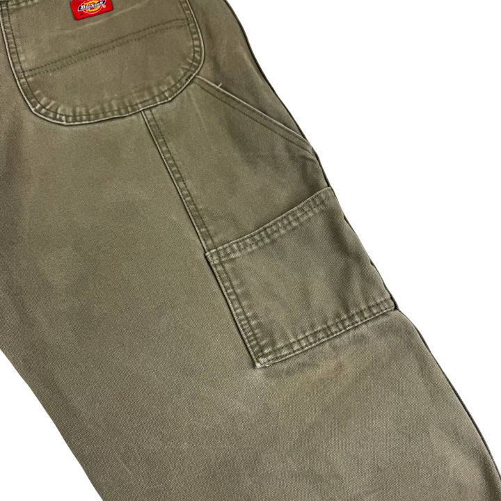 Dickies Workwear Carpenter Trousers Green