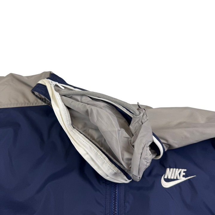 Vintage Nike 90's Premier Full-Zip Track Jacket Navy