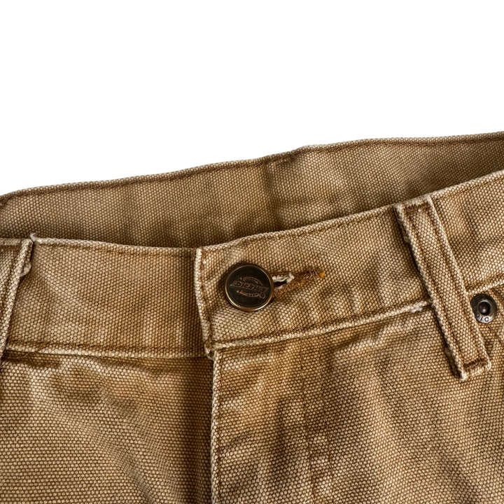 Dickies Carpenter Workwear Trousers Brown
