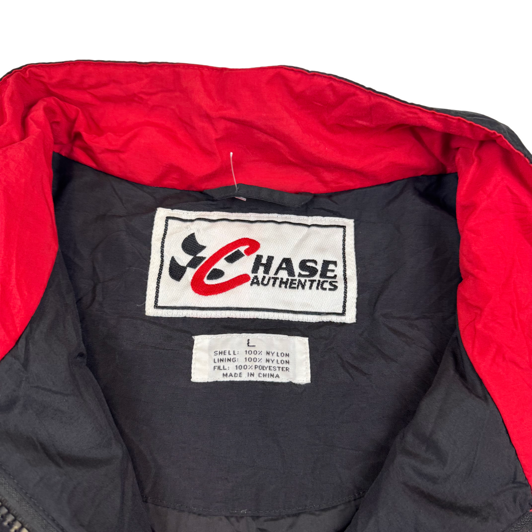 Vintage Nascar Chase Authentics Dale Earnhardt Racing Jacket Black