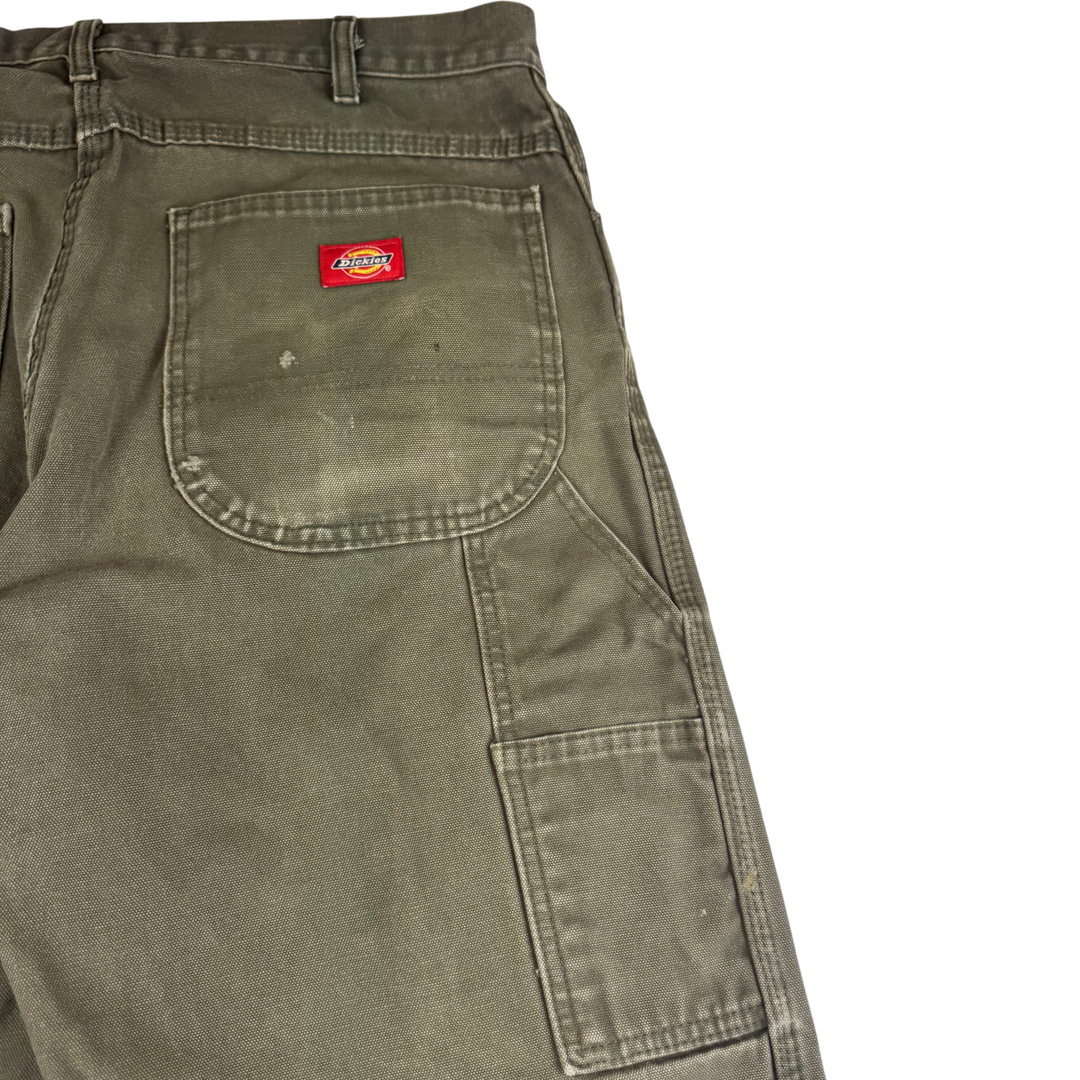Dickies Workwear Carpenter Trousers Green