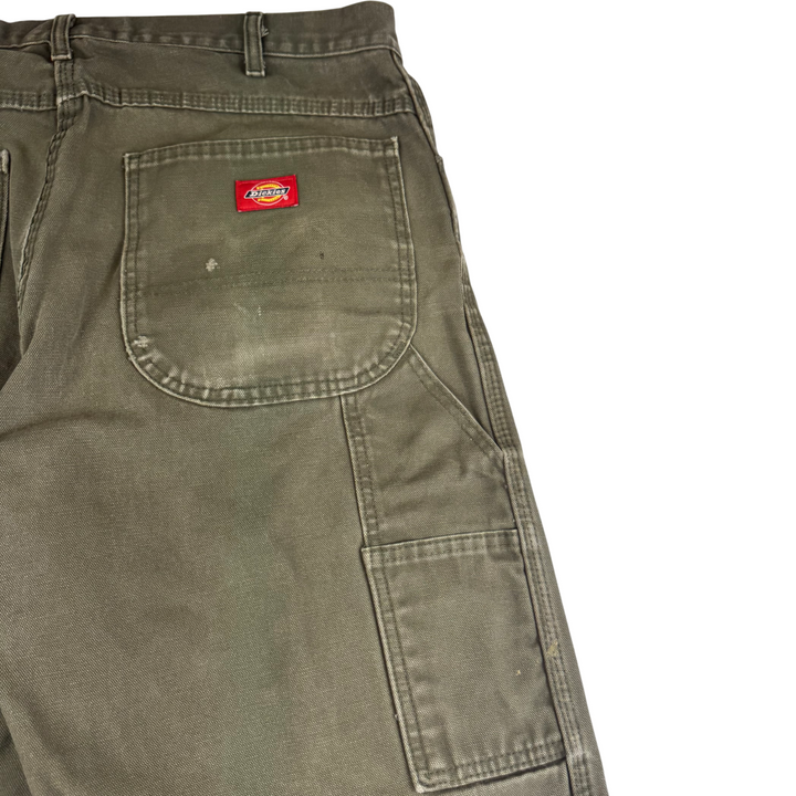 Dickies Workwear Carpenter Trousers Green