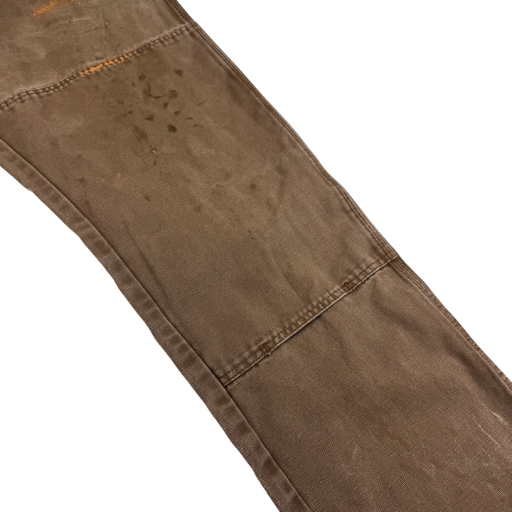 Dickies Double Knee Carpenter Workwear Trousers Brown