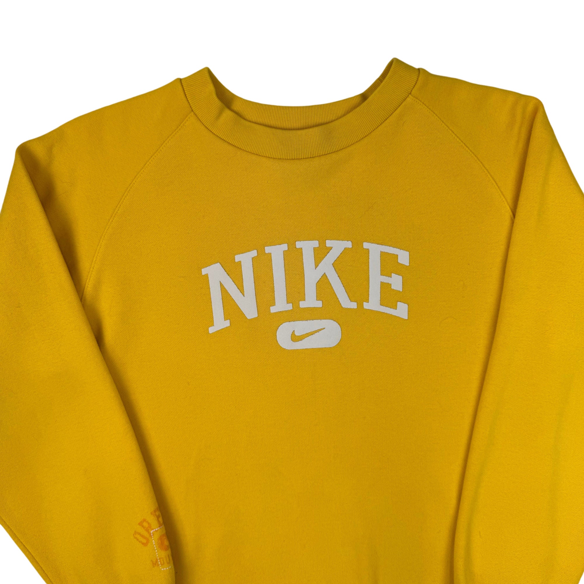 nike mustard sweatshirt