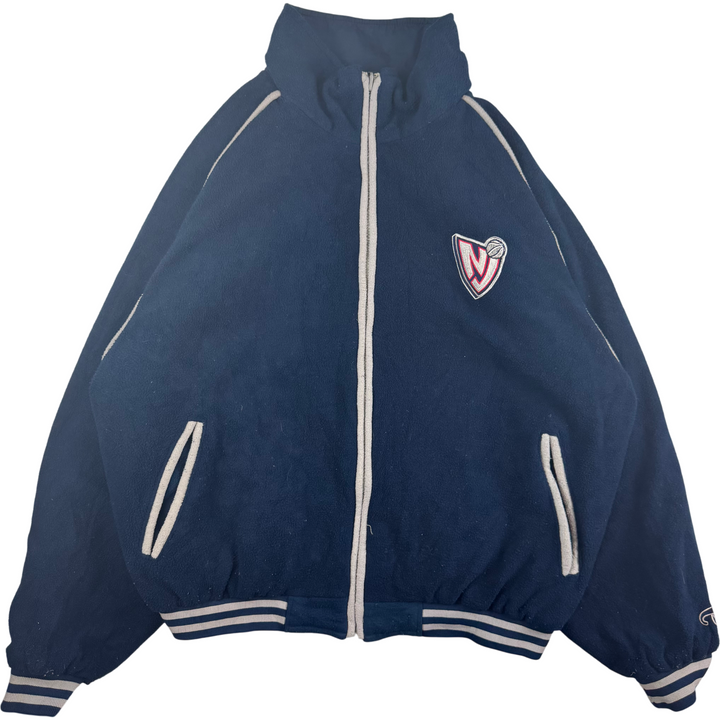 Vintage NBA New Jersey Nets Unique Sports Generation Reversible Jacket Navy