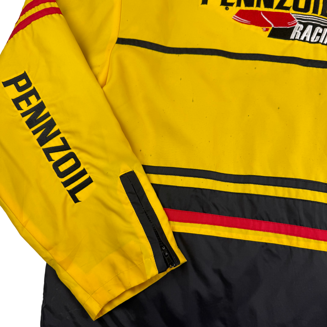 Vintage Pennzoil Racing Full-Zip Jacket Yellow