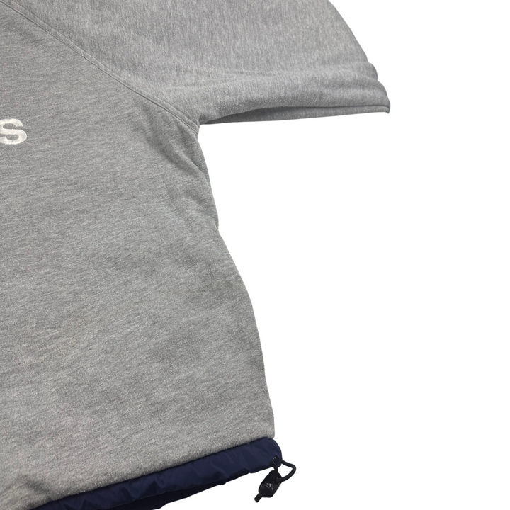 Adidas 90's Reversible Full-Zip Hooded Jacket Grey Navy
