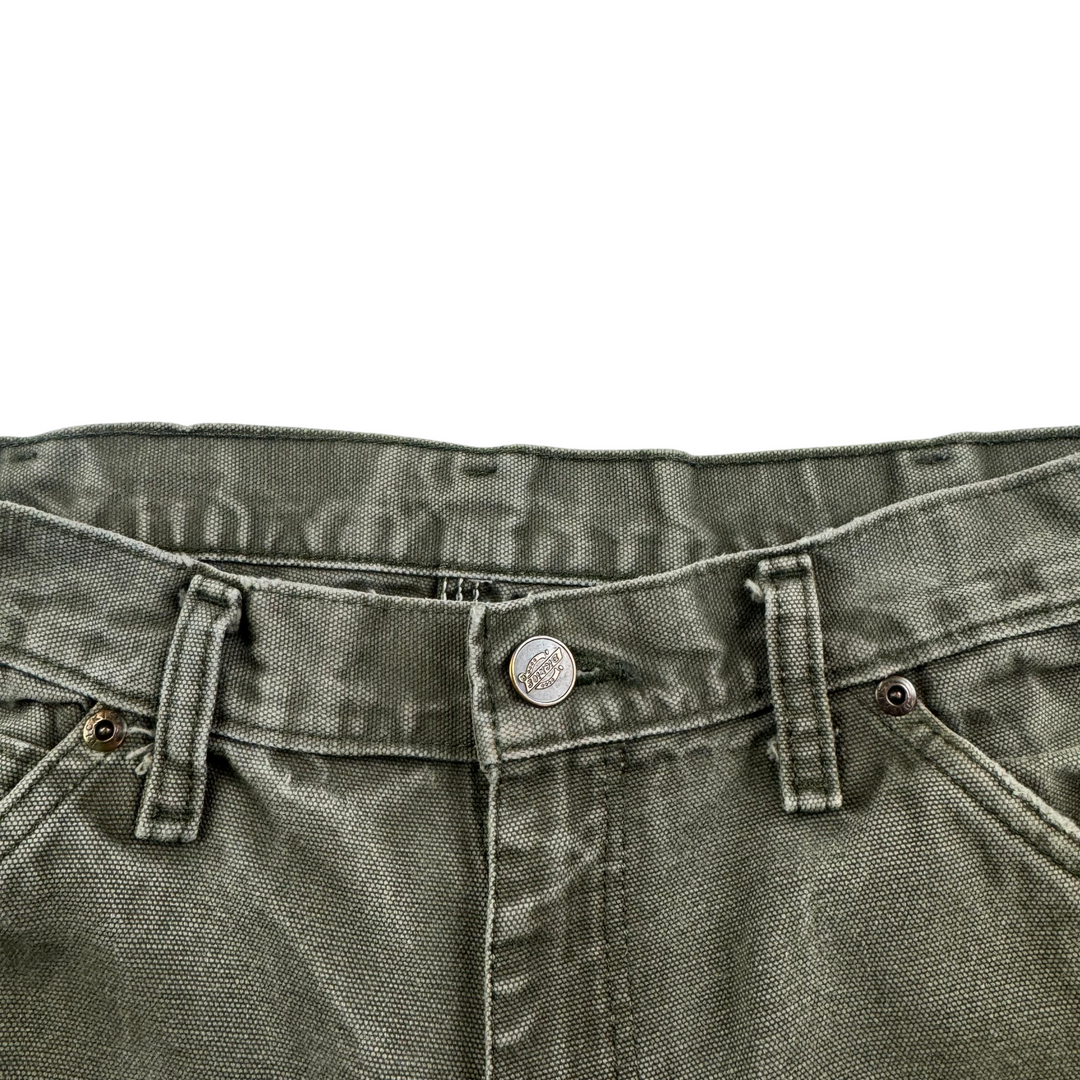 Dickies Workwear Carpenter Trousers Green