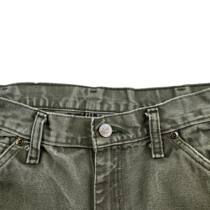 Dickies Workwear Carpenter Trousers Green