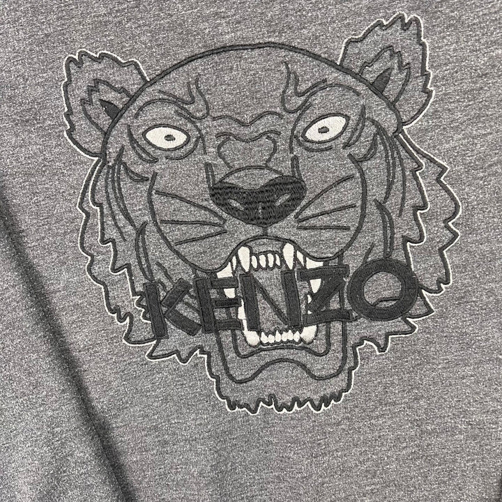 Kenzo Tiger Logo Sweatshirt Grey