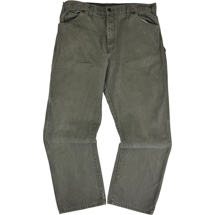 Dickies Workwear Carpenter Trousers Green