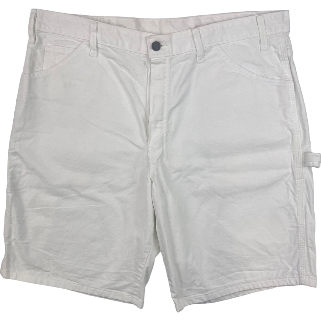 Dickies Carpenter Workwear Shorts White