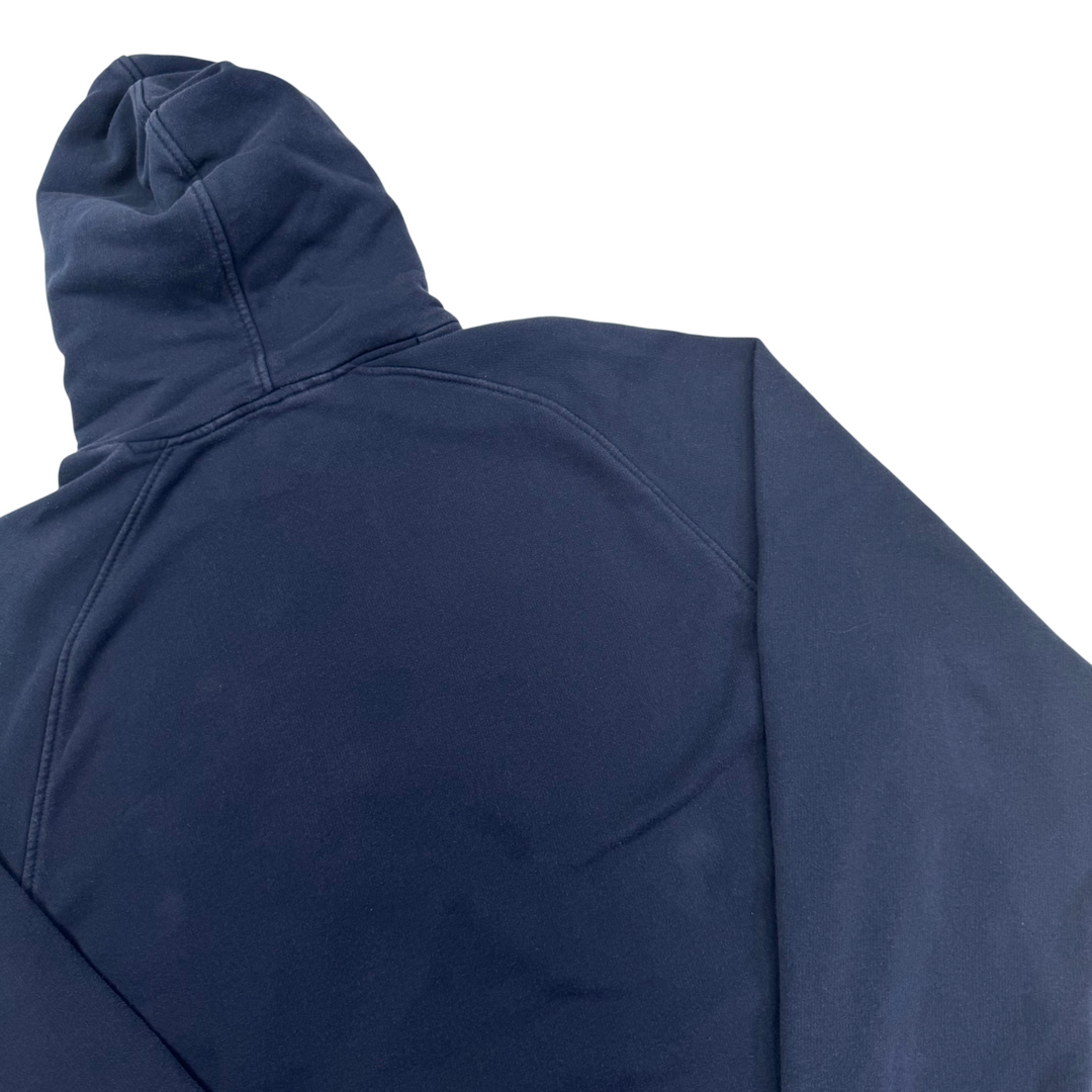 Nike 00's Embroidered Pullover Hoodie Navy