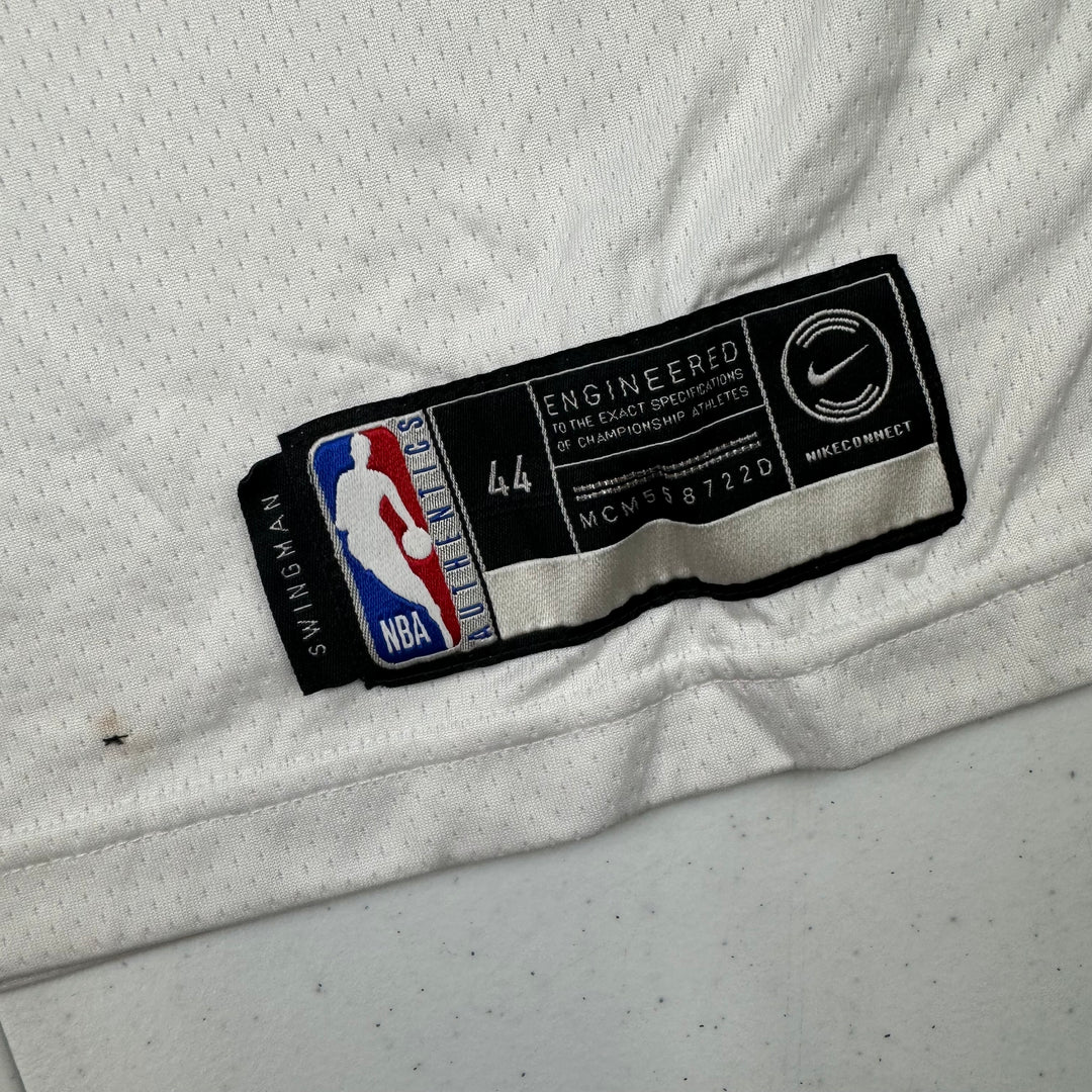 Nike NBA Philadelphia 76ers #25 Simmons Jersey White