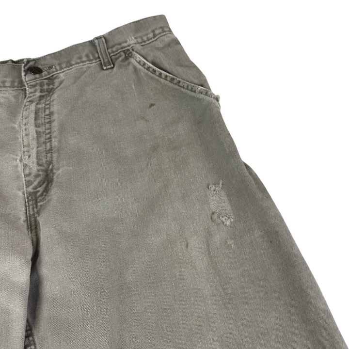 Carhartt Workwear Carpenter Trousers Faded Green