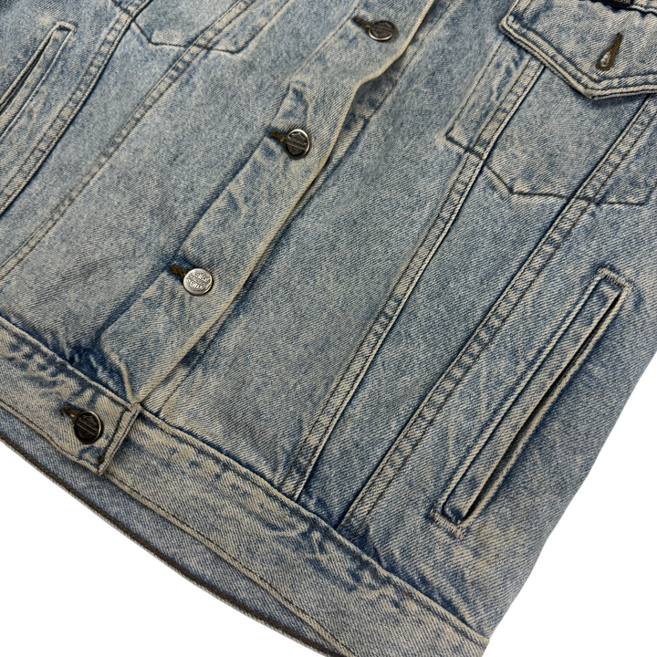 Vintage Harley-Davidson Denim Jacket Blue