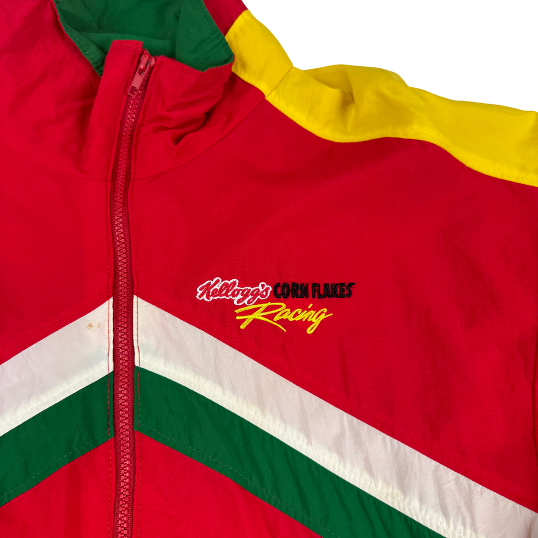 Vintage Motorsport Traditions Terry Labonte Kellogg's Racing Full-Zip Jacket Red
