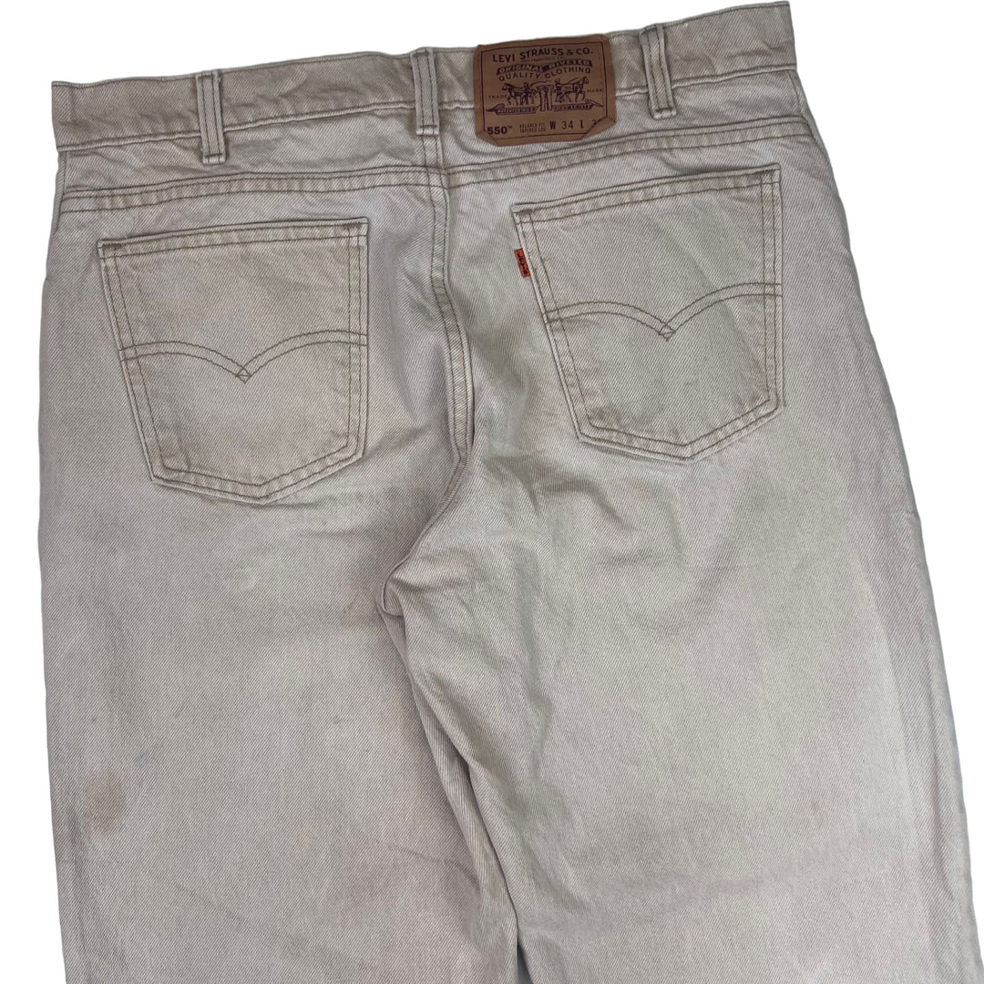 Levi's 550 Relaxed Fit Jeans Cream