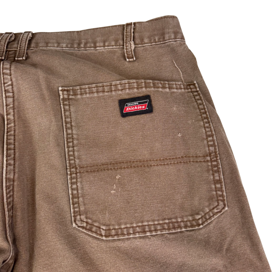Dickies Carpenter Workwear Trousers Brown