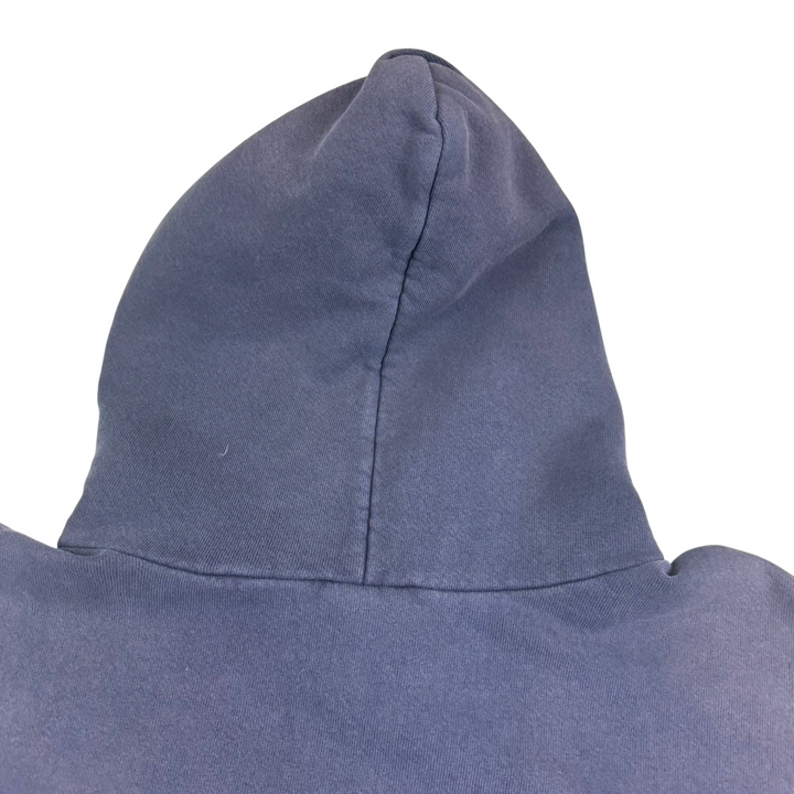 Vintage 90's Nike Mini Swoosh Pullover Hoodie Navy
