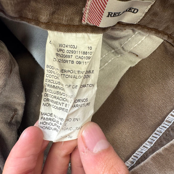 Dickies Workwear Carpenter Trousers Brown