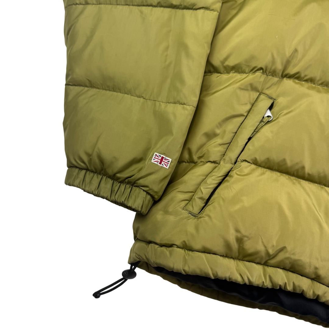 Reebok Classic Full-Zip Puffer Jacket Green
