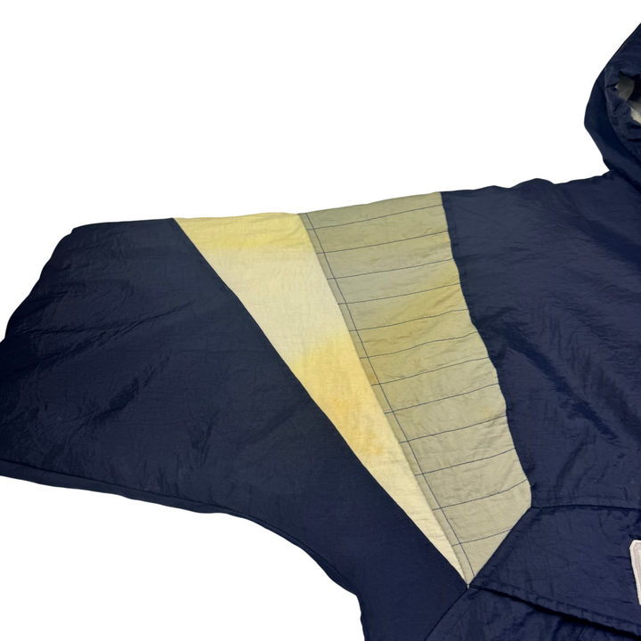 Vintage Starter 90's Georgetown Hoyas Half-Zip Pullover Pro Sports Jacket Navy