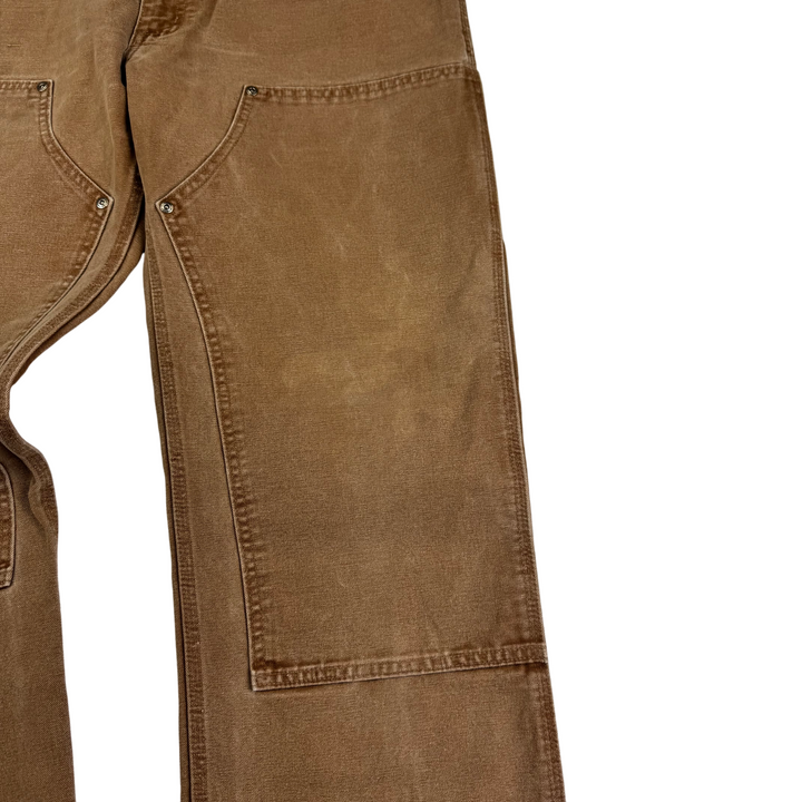 Carhartt Workwear Double Knee Carpenter Trousers Brown