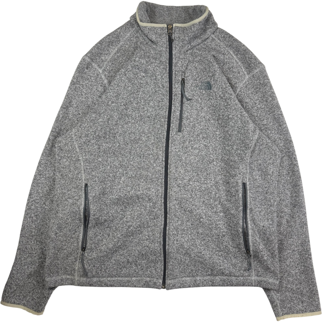 The North Face Full-Zip Fleece Jacket Grey