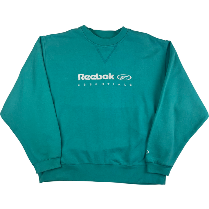 Reebok Essentials Embroidered Sweatshirt Teal