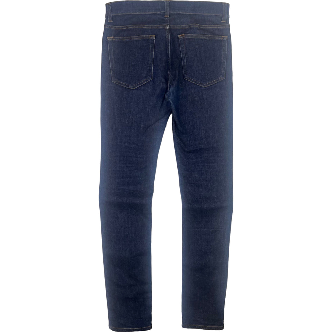 Acne Studios Ace Raw Skinny Fit Denim Jeans Blue