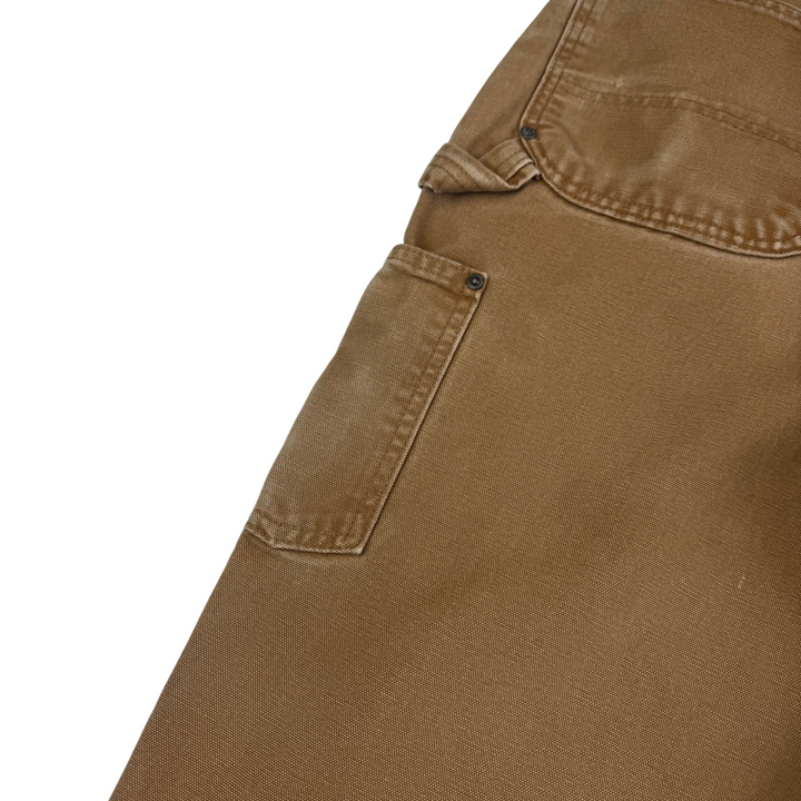 Carhartt Double Knee Carpenter Workwear Trousers Brown