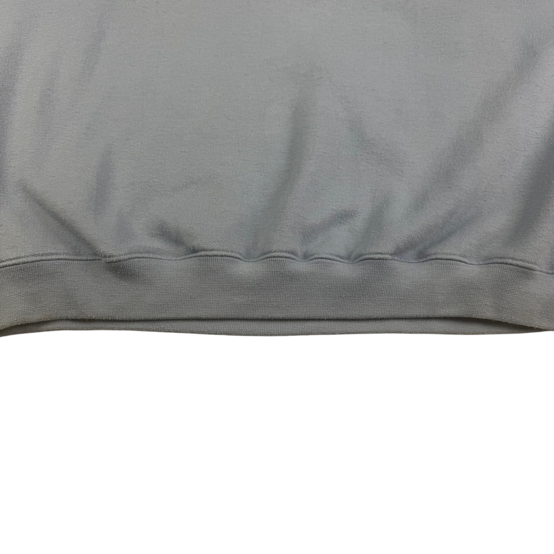 Naf Naf 90's Embroidered Graphic Sweatshirt Baby Blue
