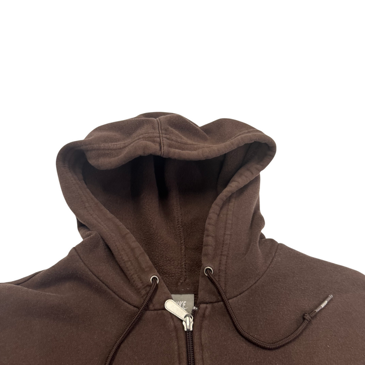 Nike 00's Zip Up Hoodie Brown