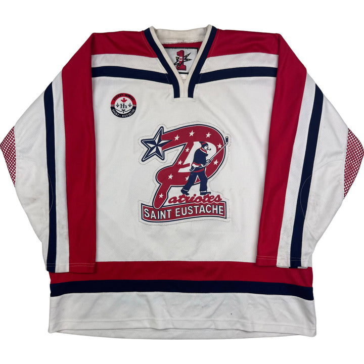 Patriotes Saint Eustache Hockey Jersey White Red