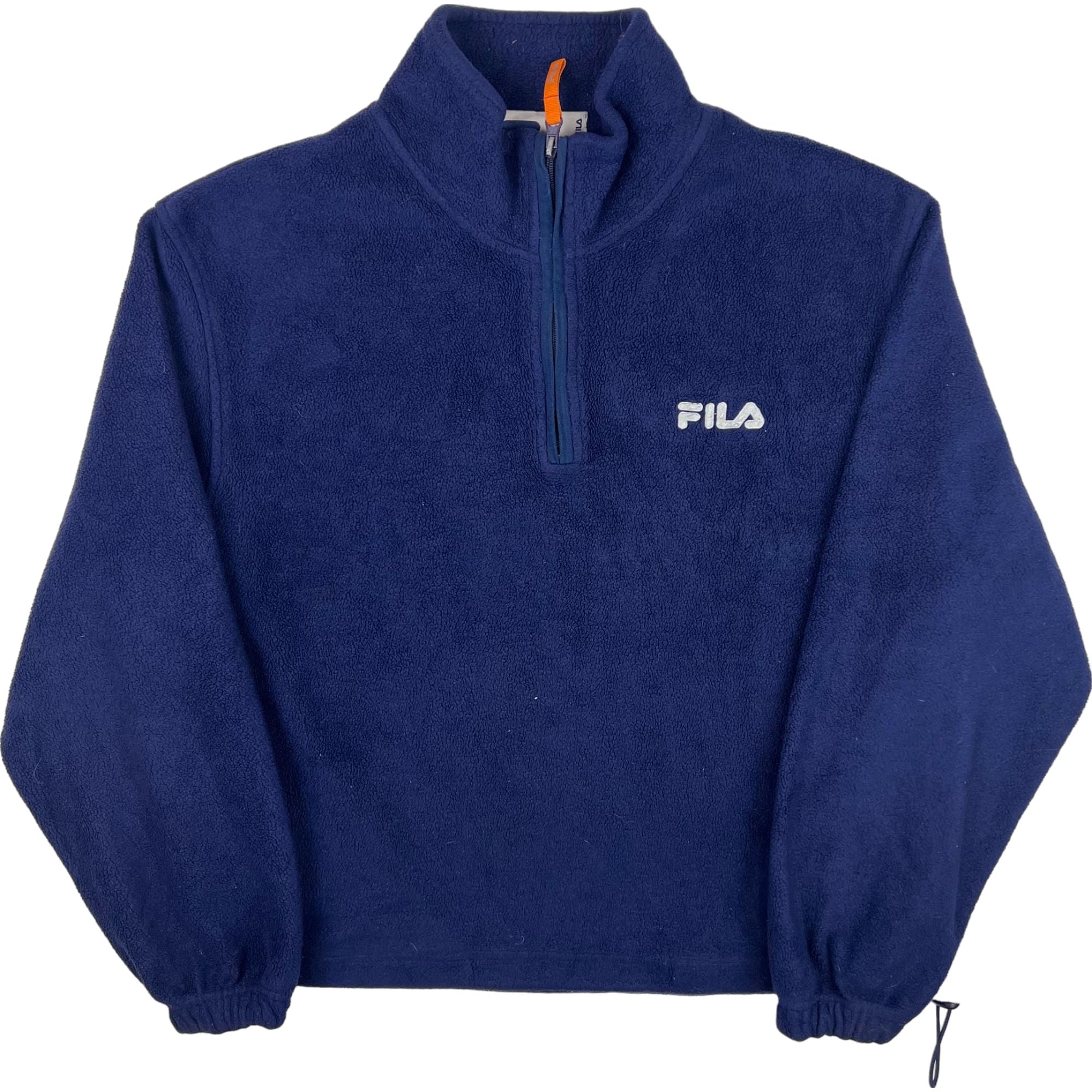 FILA Fleeve order Navy Pullover Jacket