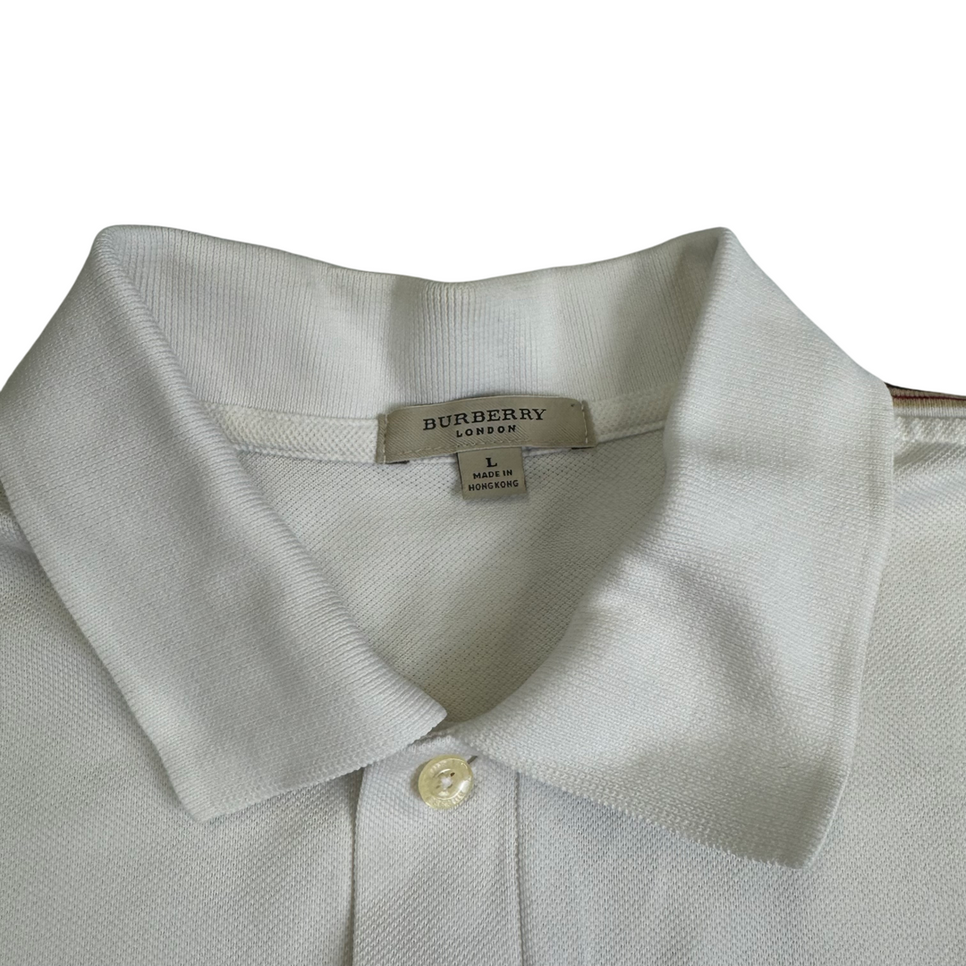 Burberry London Polo Shirt White