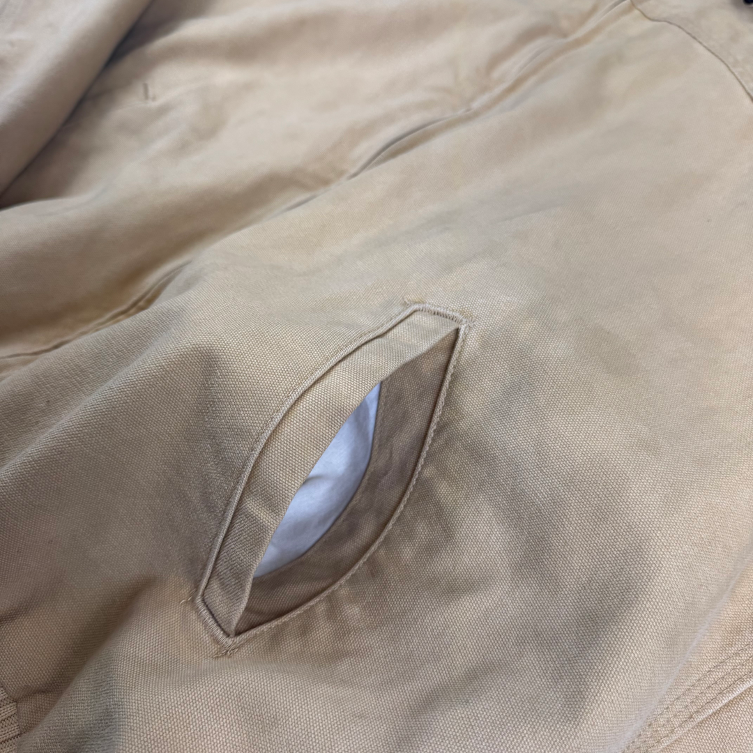 Carhartt Sante Fe Workwear Full-Zip Jacket Beige J14 WET