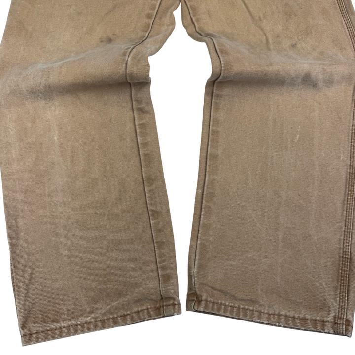 Dickies Carpenter Workwear Trousers Brown
